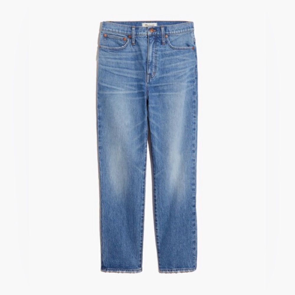 Madewell Classic Straight Jeans in Nearwood Wash Size 24 M3520 - Picture 5 of 16